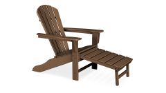 Palm Coast Ultimate Adirondack with Hideaway Ottoman HNA15