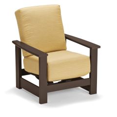 Leeward MGP Deep Cushion Club Chair with Hidden Motion 8610 by Telescope Casual