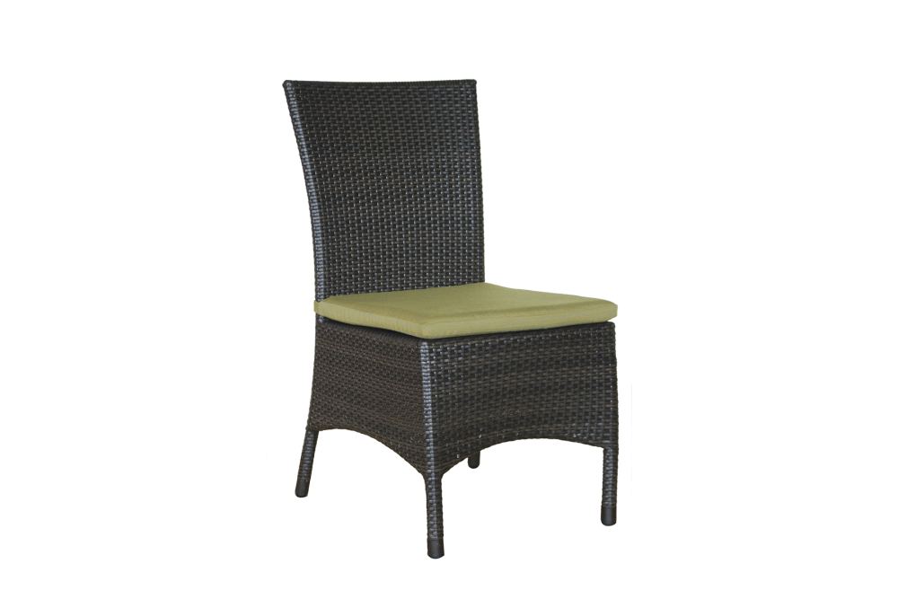 Palm Harbor Wicker Dining Side Chair w/ Cushion FN23011 by Ratana