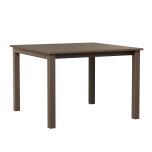 Berkley Square Expandable Dining Table 42"x42" Hammered Finish BHFT4262D by Berlin Gardens