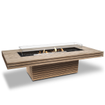EcoSmart Fire Gin 90 Chat Fire Pit ESF.O.GIN.90.C.NF by MAD Design Group