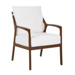 Berkeley Cushioned Dining Arm Chair 1E06R by Castelle