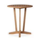 Teak 30" Round Balcony Table 286330