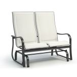 Holly Hill Padded Sling High Back Loveseat Glider 2A459 by Homecrest