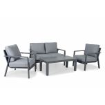 Paros 4-Seat Loveseat Set 392109-0200SL by Kettler