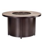 Elba Aluminum 42" Round Chat Fire Pit 5122-42RDC by OW Lee