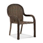 South Hampton Wicker Stackable Dining Arm Chair 790-79 by Lane Venture