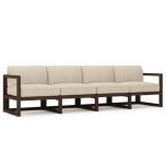 Alpine Extra Large Sofa - Brazilian Walnut ALP-BW-XLS by Harmonia Living