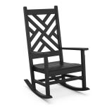 Chippendale Porch Rocking Chair CDR142 by POLYWOOD