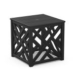 Chippendale Accent Table with Umbrella Hole CT4P232U by POLYWOOD