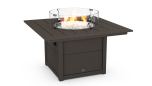 42" Square Fire Pit Table CTF42S by POLYWOOD