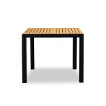 Silo Front View for Arbor 4-Seater Square Dining Table HL-AR-CB-4SQDT By Harmonia Living