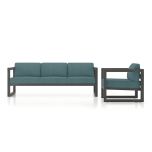 Avion 2 Piece Sofa Set - Slate  HL-AVN-SL-2SS by Harmonia Living