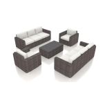 Silo Side View for Dune 5 Piece Double Sofa Set - Canvas Natural HL-DUNE-DW-5S2S By Harmonia Living