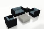 Urbana Mason 4 Pc. Loveseat Set HL-UBNMAS-CB-4SS by Harmonia Living