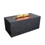 Mason 55" Rectangular Hidden Propane Gas Fire Pit - Graphite MAS-GPH-55REC-LP by Harmonia Living