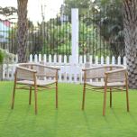 Corsica Stackable Dining Arm Chair - Set of 2 PJO-3401-ACA-AC-SET2 by Panama Jack