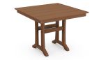 Farmhouse Trestle 37" Square Dining Table PL81-T1L1 by Polywood