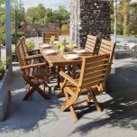 Signature Folding 7-Piece Dining Set - Seats 6 PWS151-1 by POLYWOOD
