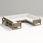 Latitude 9 to 10 Seater Sectional PWS796-2 by POLYWOOD