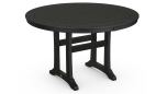 Nautical Trestle 48" Round Dining Table RT448-L1 by POLYWOOD
